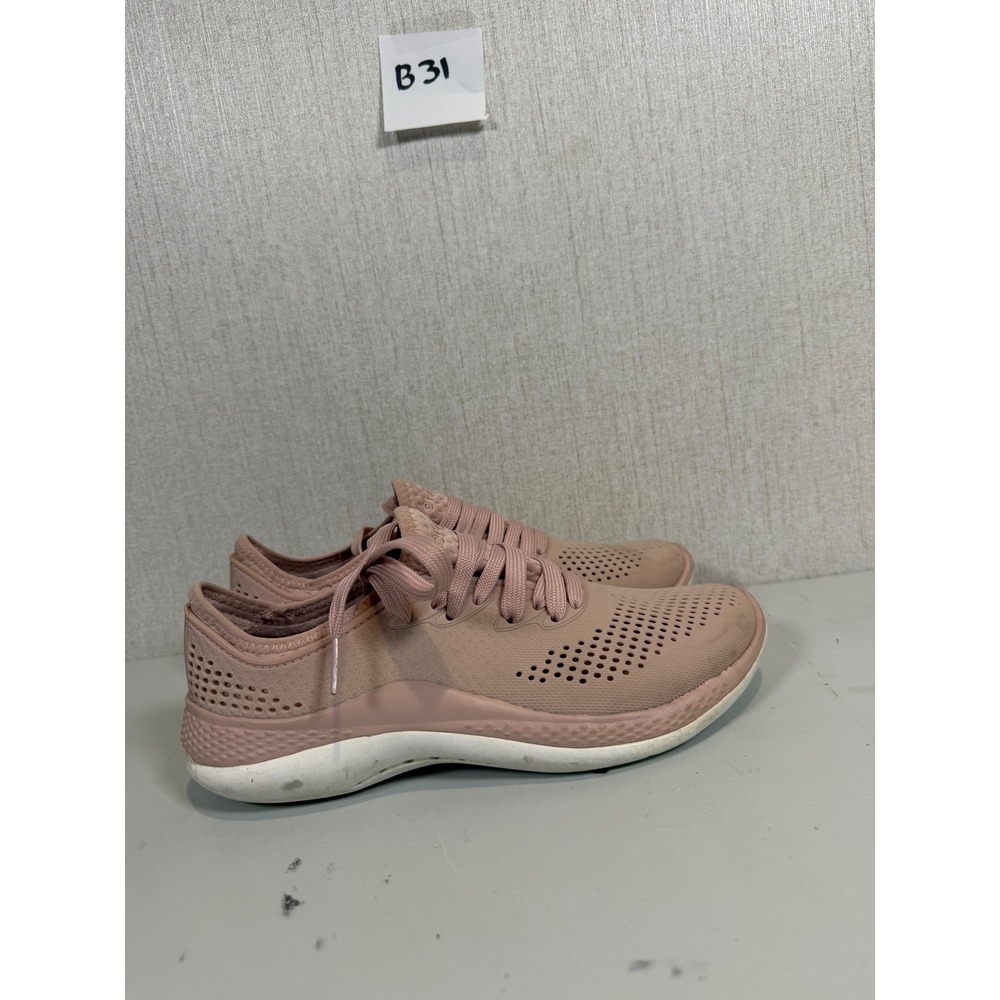 Crocs Shoes Womens 8‎ Pink LiteRide 360 Pacer Walking Athletic Sneakers Comfort